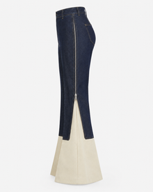 Melato Nuit Blanche Zip Flare Jean alternate product view