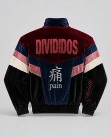 Divididos Velour Track Jacket by Melato, front product view