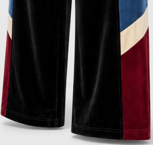 Melato Divididos Velour Track Pant product image — limited drop pants