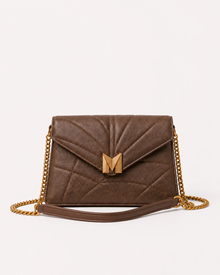 Chain Letter Shoulder Bag