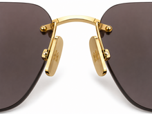 Double Standard Rimless Sunglasses