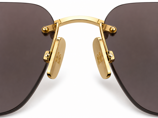 Double Standard Rimless Sunglasses