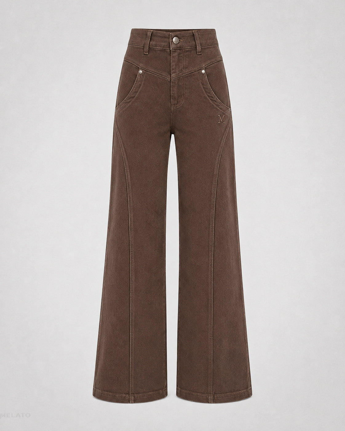 The "Dirt Rich Denim" Wide Flare Jean