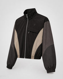 The "Taupe Secret" Retro Panel Jacket