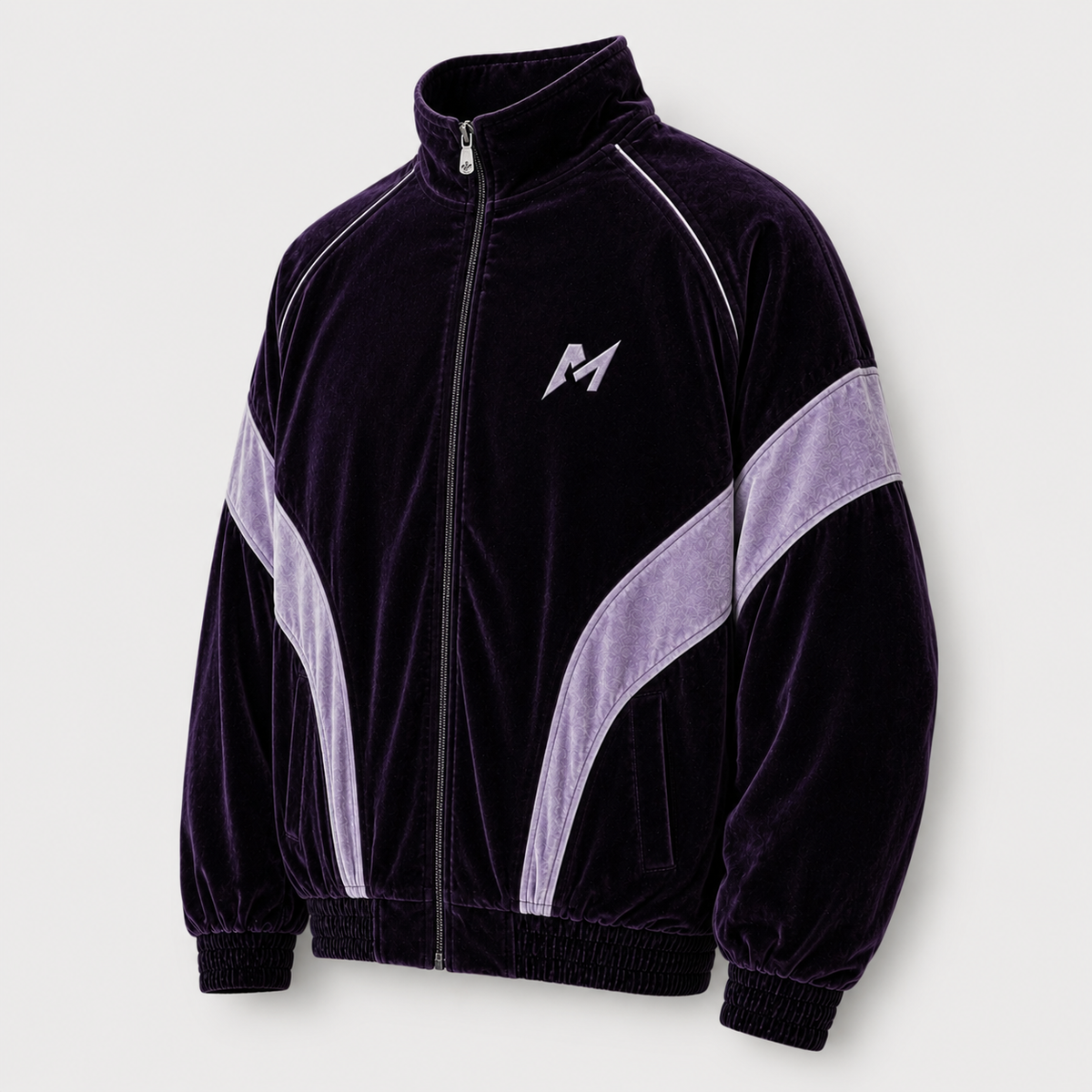 Agapé Velour Track Jacket