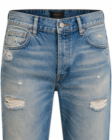 Rosetta Distressed Flare Jean by Melato, product view 5