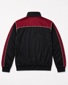 Rossoneiri Satin Track Jacket, back panel construction