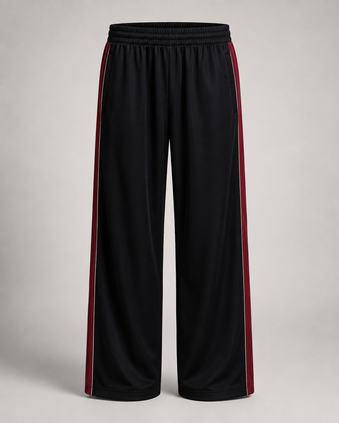 Rossoneiri Satin Track Pant by Melato, product view 2