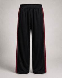 Rossoneiri Satin Track Pant by Melato, product view 2