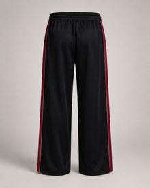 Rossoneiri Satin Track Pant by Melato, product view 4