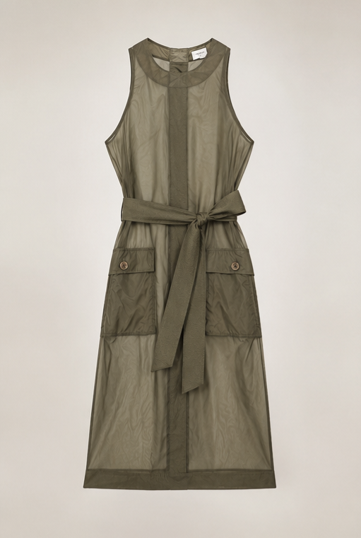 Sheer Necessity Belted Dress by Melato, product view 1