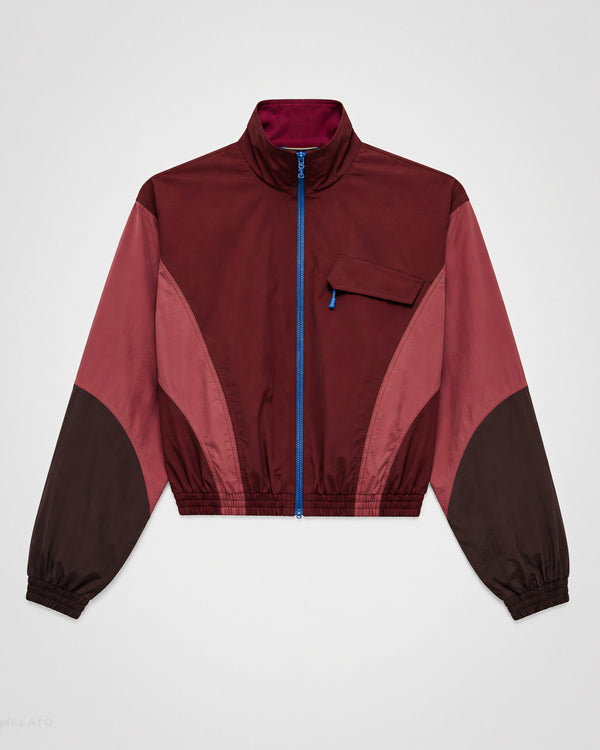 Wine Breaker Panel Jacket by Melato, product view 1