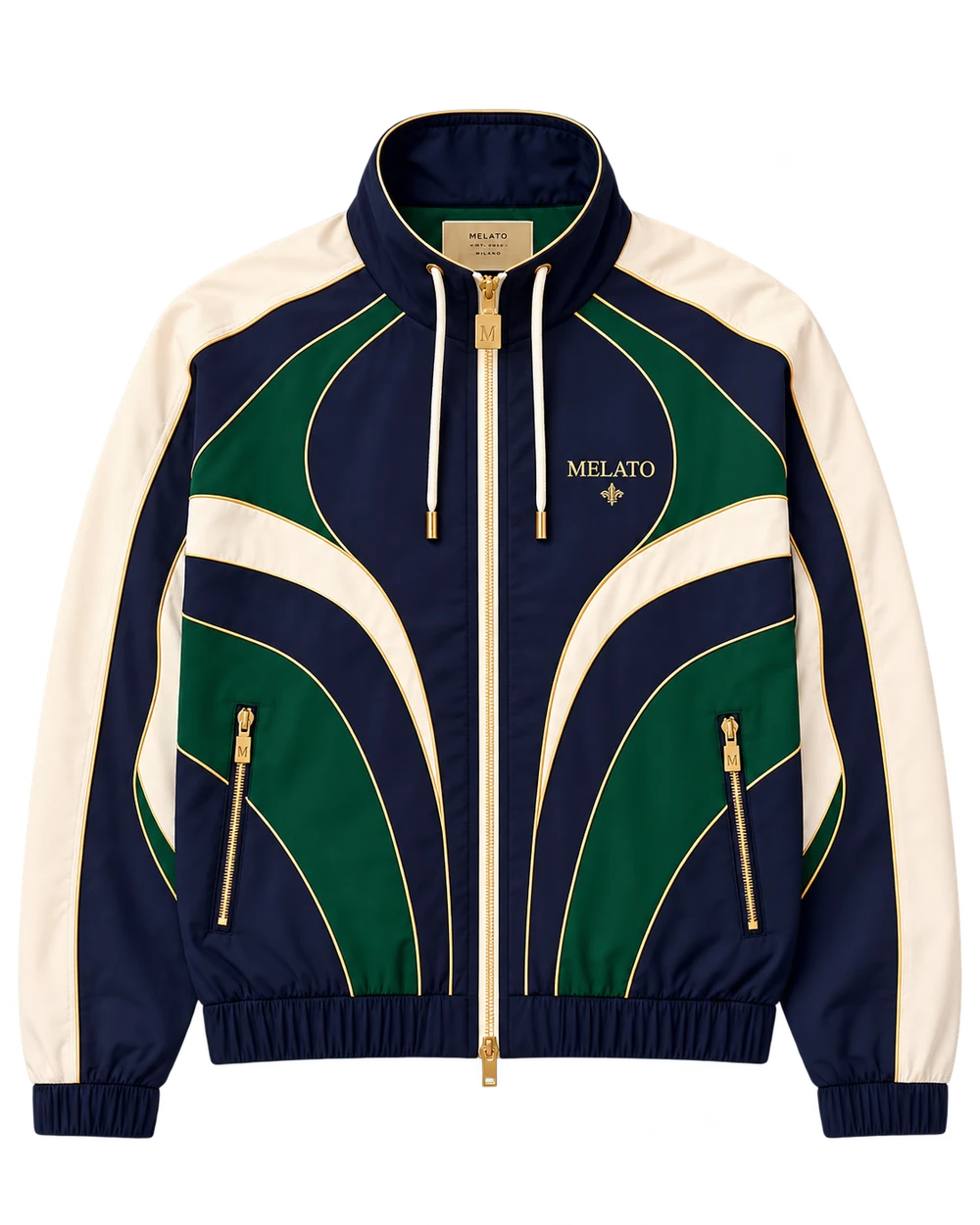 Offshore Account Panel Track Jacket - Front